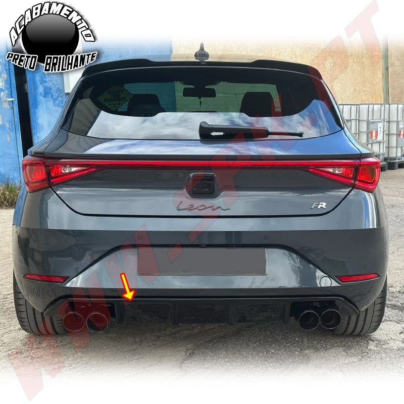 Difusor Traseiro - Seat Leon Mk4 FR (2020-)