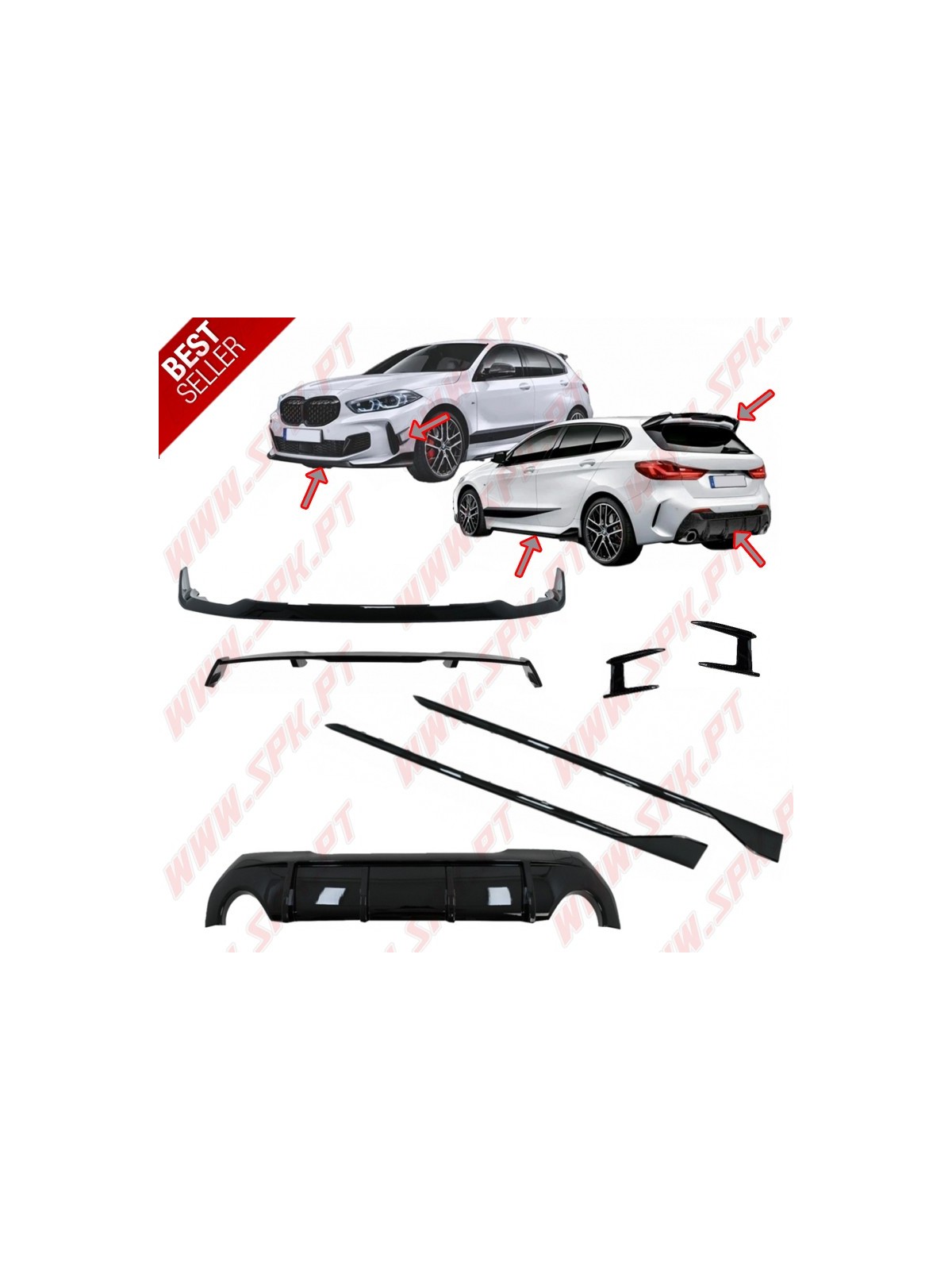 Body-Kit Update Look MP - BMW F40 (2019-) Body-Kit Update Look MP - BMW F40 (2019-)
