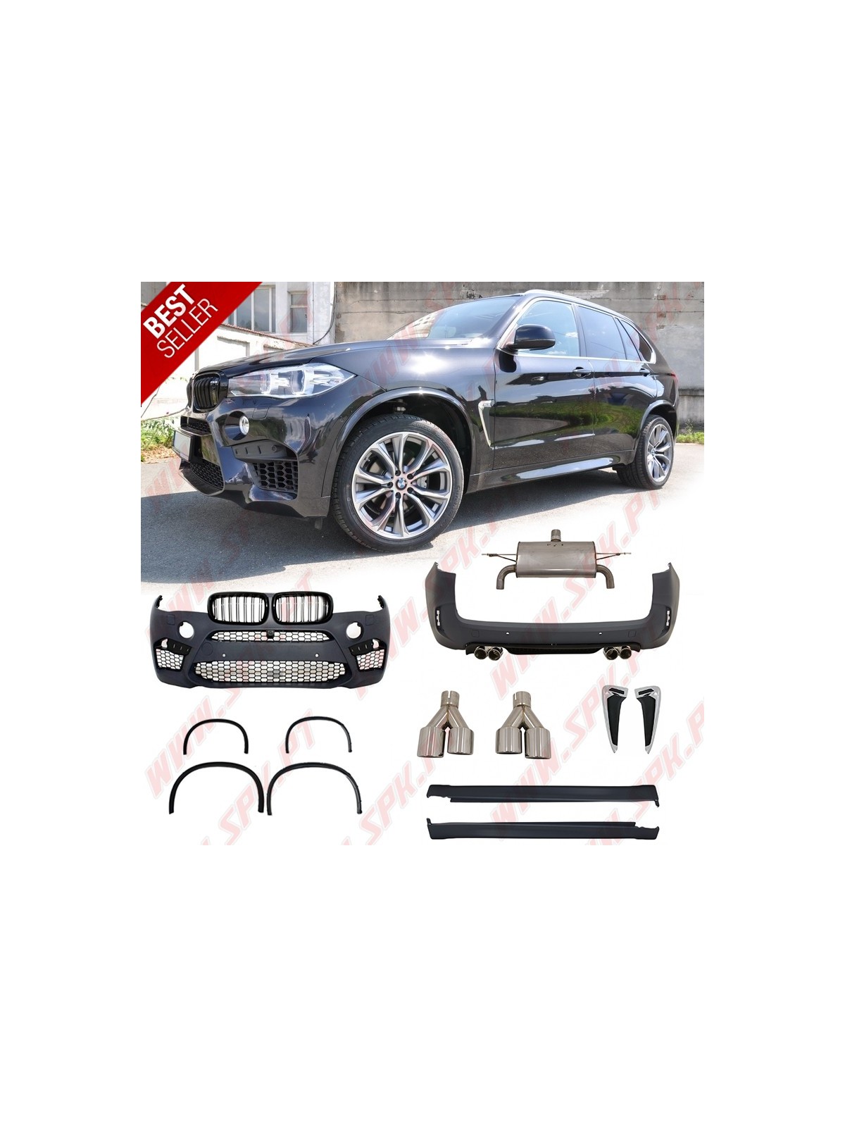 Body-Kit Estético Look X5M - BMW X5 F15 (2013-2018)