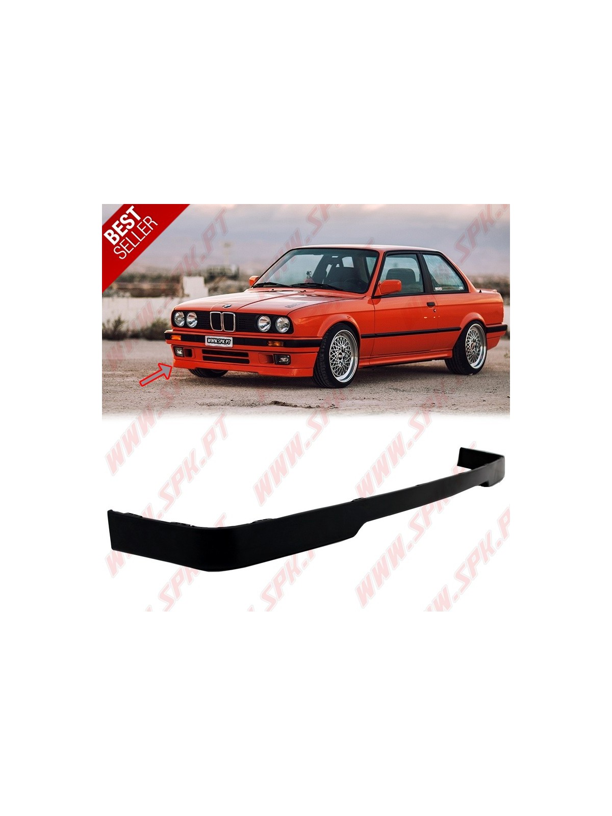 Lip Spoiler Frontal Look M - BMW E30 (1982-1994) Lip Spoiler Frontal Look M - BMW E30 (1982-1994)