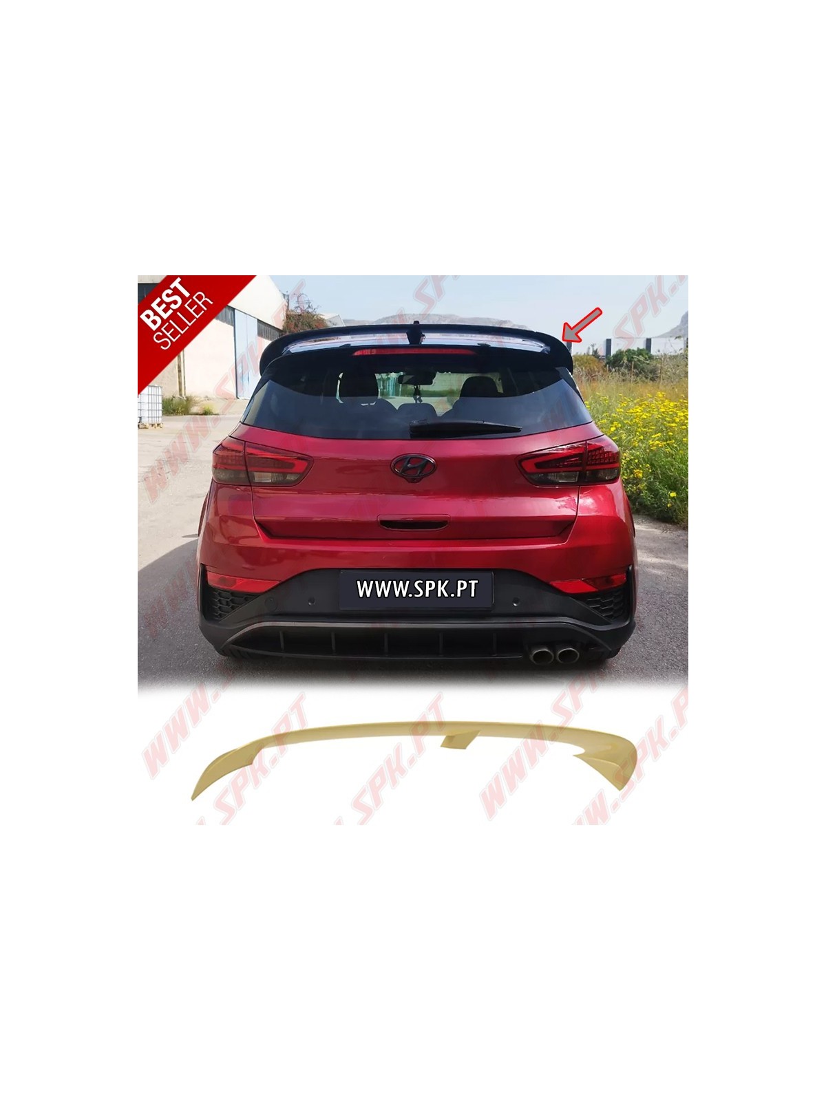 Aileron Traseiro - Hyundai i30 Mk3 Hatchback (2016-)