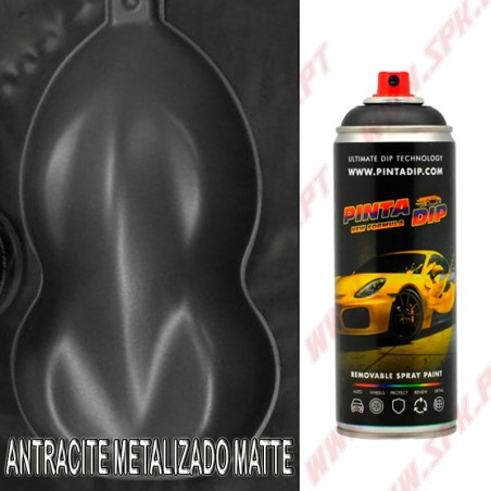 Spray 400ml Pinta Dip - Antracite Metalizado Matte