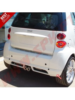 Difusor Traseiro - Smart Fortwo 451 Look Brabus (2007-2012)