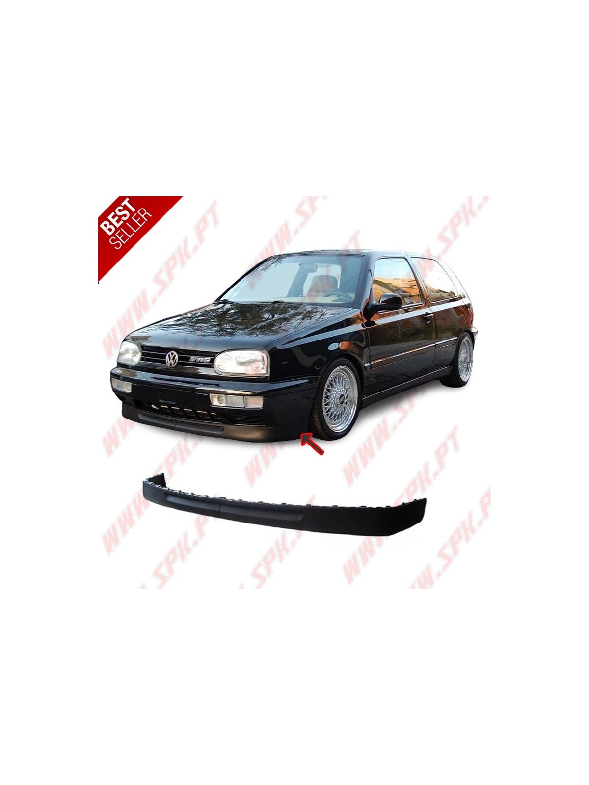 Spoiler Frontal Look GTI - VW Golf 3 (1991-1997) Spoiler Frontal Look GTI - VW Golf 3 (1991-1997)