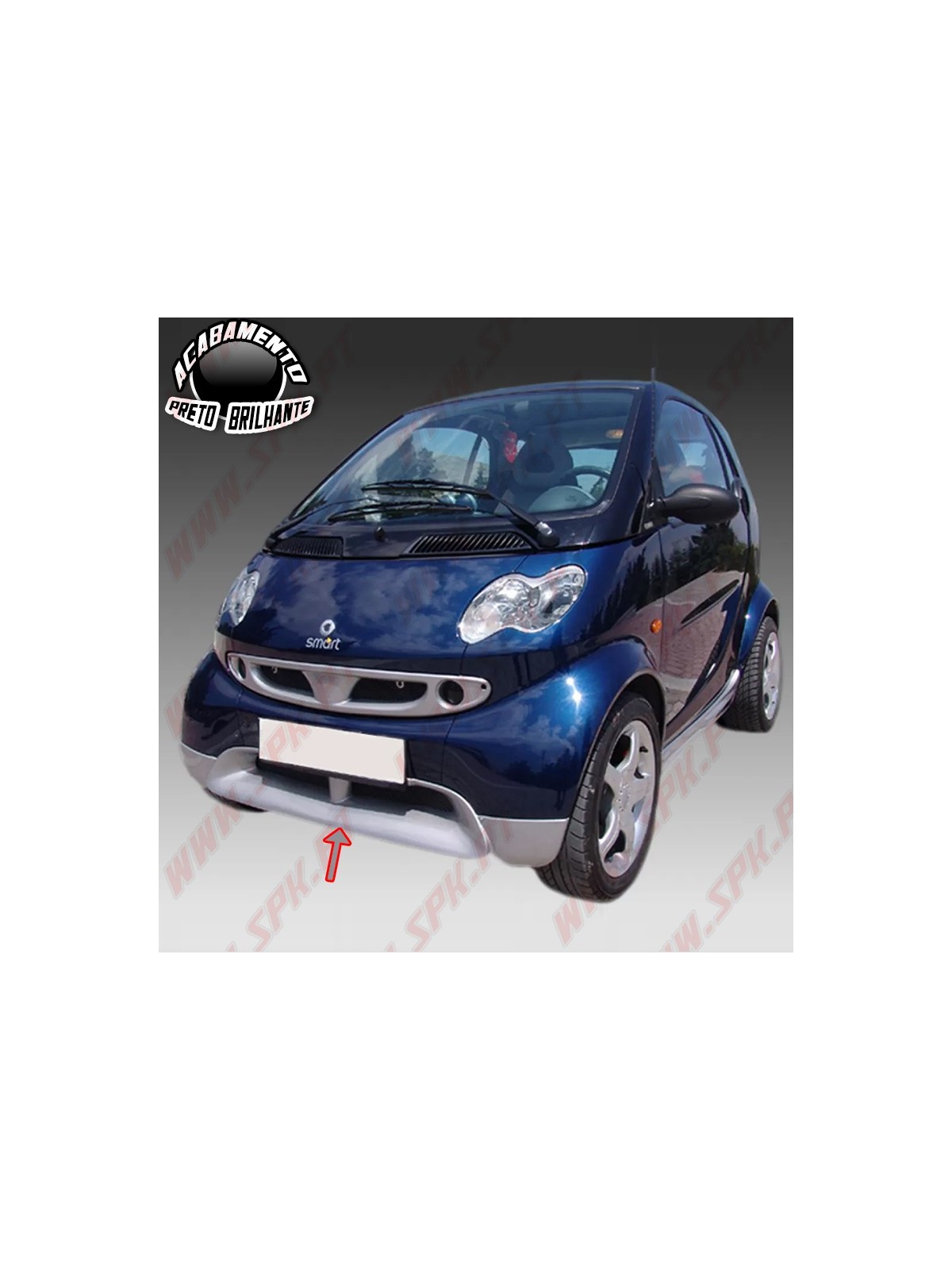 Lip Spoiler Frontal Smart Fortwo 450 (2001-2006) Lip Spoiler Frontal Smart Fortwo 450 (2001-2006)