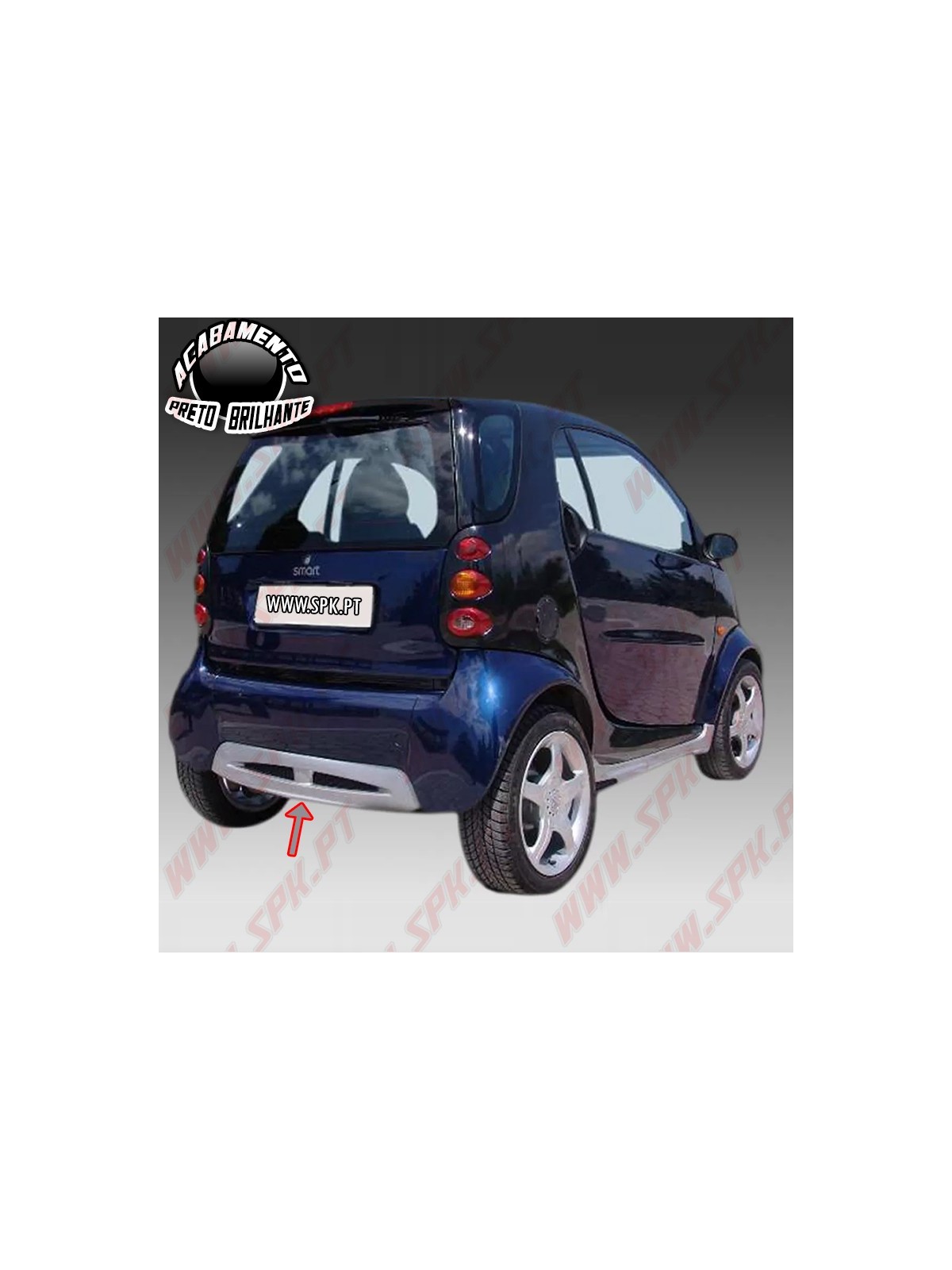 Difusor Traseiro - Smart Fortwo 450 (2001-2006)